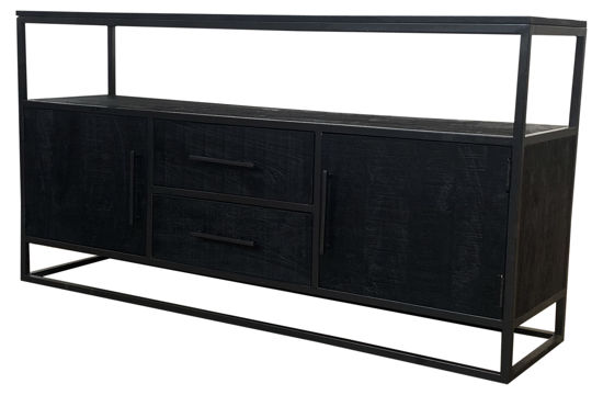 Picture of Carmin' Dressoir Frankfurt 150 cm Mangohout Black