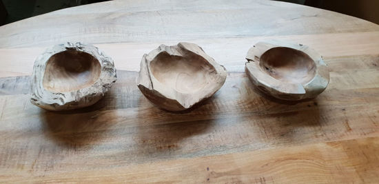 Afbeeldingen van CARMIN' Fruitschaal Naturel 30 cm