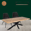 Picture of Eettafel Boston 160 cm Mangohout (3+2 cm)