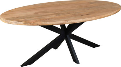 Picture of Eettafel Carlos 160 cm Mangohout (3+2 cm)