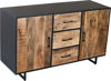 Afbeeldingen van Carmin' Kiki Dressoir 135 cm Mangohout